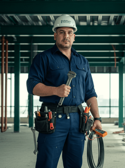 Electrical control panel installed by Al Nasr International